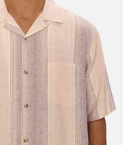 INDUSTRIE SUNSET SHORT SLEEVE SHIRT MENS LIGHTWEIGHT SUMMER RESORT FIT – LAVENDER MUSK