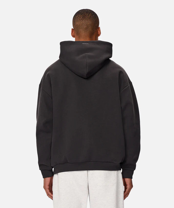 INDUSTRIE TECH DEL SUR HOODIE MENS OVERSIZED ATHLEISURE HOODIE SOFT FLEECE OBSIDIAN