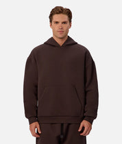 INDUSTRIE TECH DEL SUR HOODIE MENS OVERSIZED ATHLEISURE HOODIE SOFT FLEECE UMBER