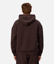 INDUSTRIE TECH DEL SUR HOODIE MENS OVERSIZED ATHLEISURE HOODIE SOFT FLEECE UMBER