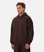 INDUSTRIE TECH DEL SUR HOODIE MENS OVERSIZED ATHLEISURE HOODIE SOFT FLEECE UMBER