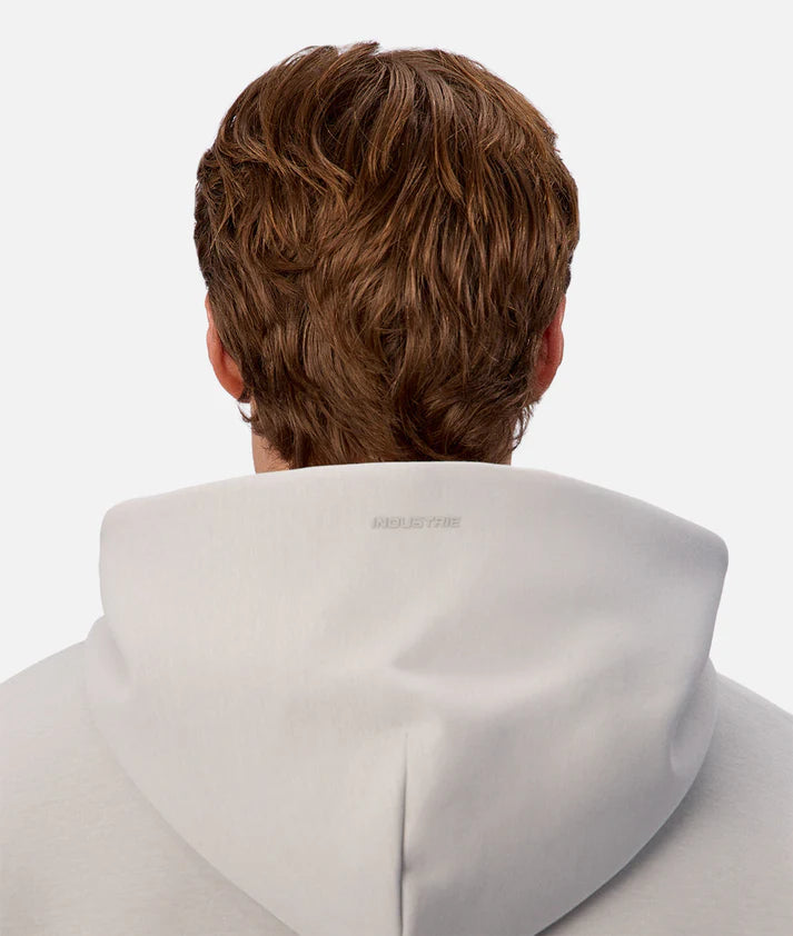 INDUSTRIE TECH DEL SUR HOODIE MENS OVERSIZED ATHLEISURE HOODIE SOFT FLEECE - WATER