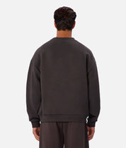 INDUSTRIE TECH DEL SUR SWEAT MENS CREW NECK ATHLEISURE JUMPER SOFT FLEECE CARBON