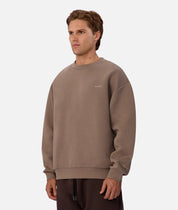 INDUSTRIE TECH DEL SUR SWEAT MENS CREW NECK ATHLEISURE JUMPER SOFT FLEECE