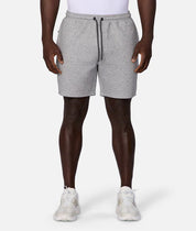 INDUSTRIE TECH TRACK SHORT MENS LIGHTWEIGHT ATHLEISURE CASUAL SHORTS – TECH MARLE GREY