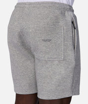 INDUSTRIE TECH TRACK SHORT MENS LIGHTWEIGHT ATHLEISURE CASUAL SHORTS – TECH MARLE GREY