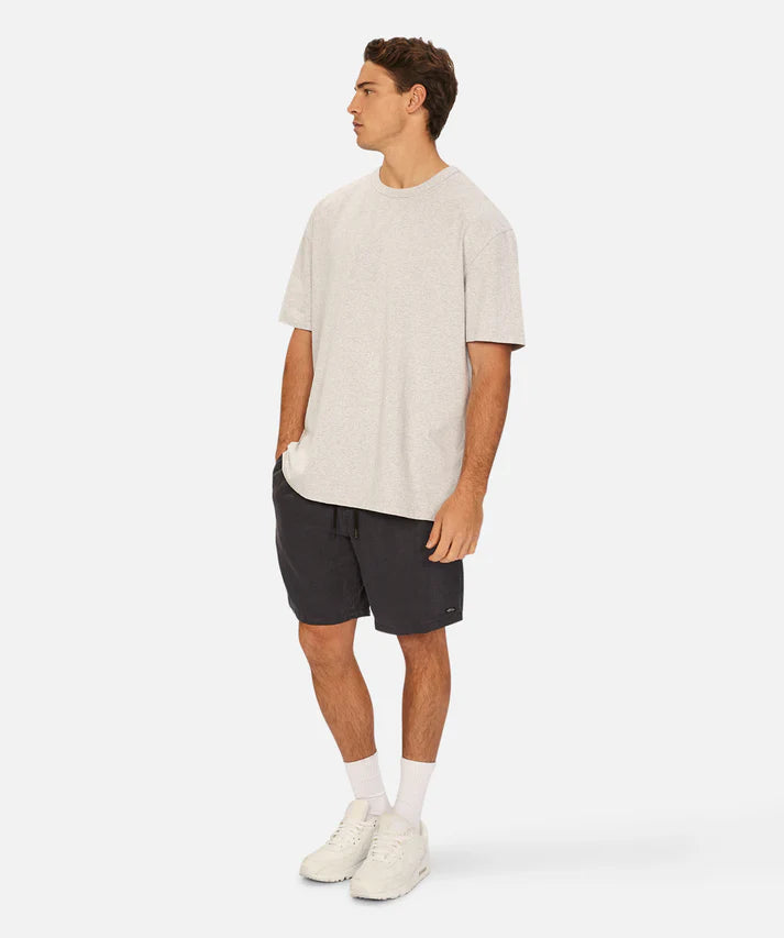 INDUSTRIE THE MARINA LINEN SHORT – DARK NAVY