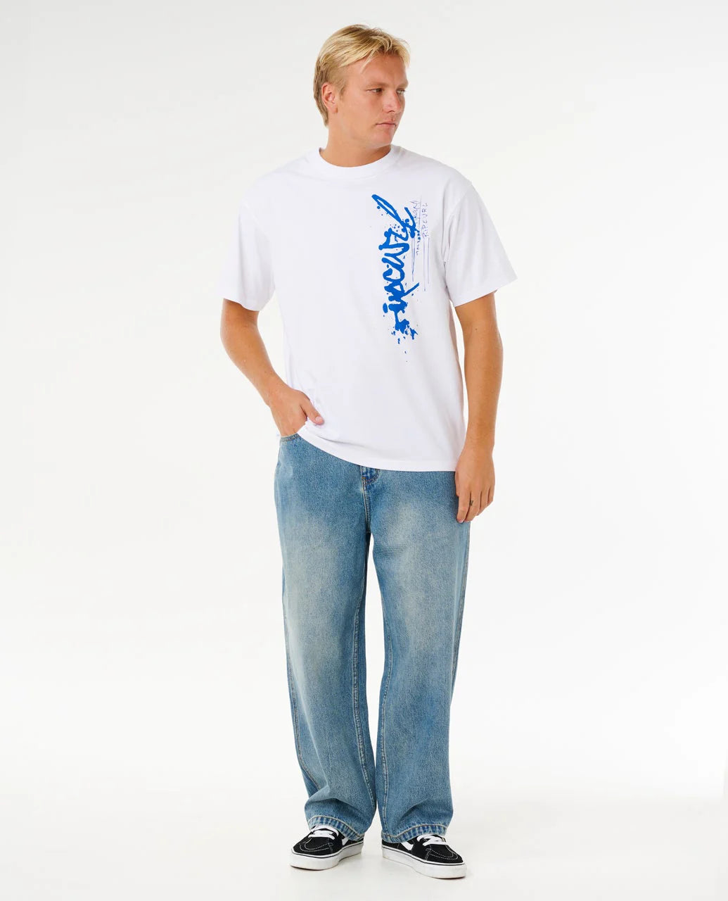 RIP CURL INNER VISIONS DENIM JEANS LIGHT DIRTY BLUE