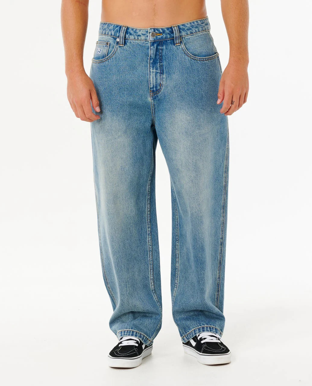 RIP CURL INNER VISIONS DENIM JEANS LIGHT DIRTY BLUE