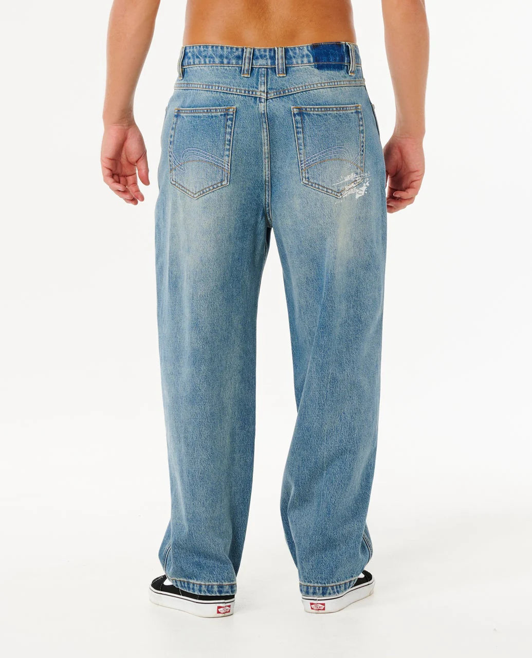 RIP CURL INNER VISIONS DENIM JEANS LIGHT DIRTY BLUE