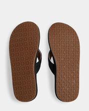 KUSTOM MENS VEGO 2 THONGS – BLACK