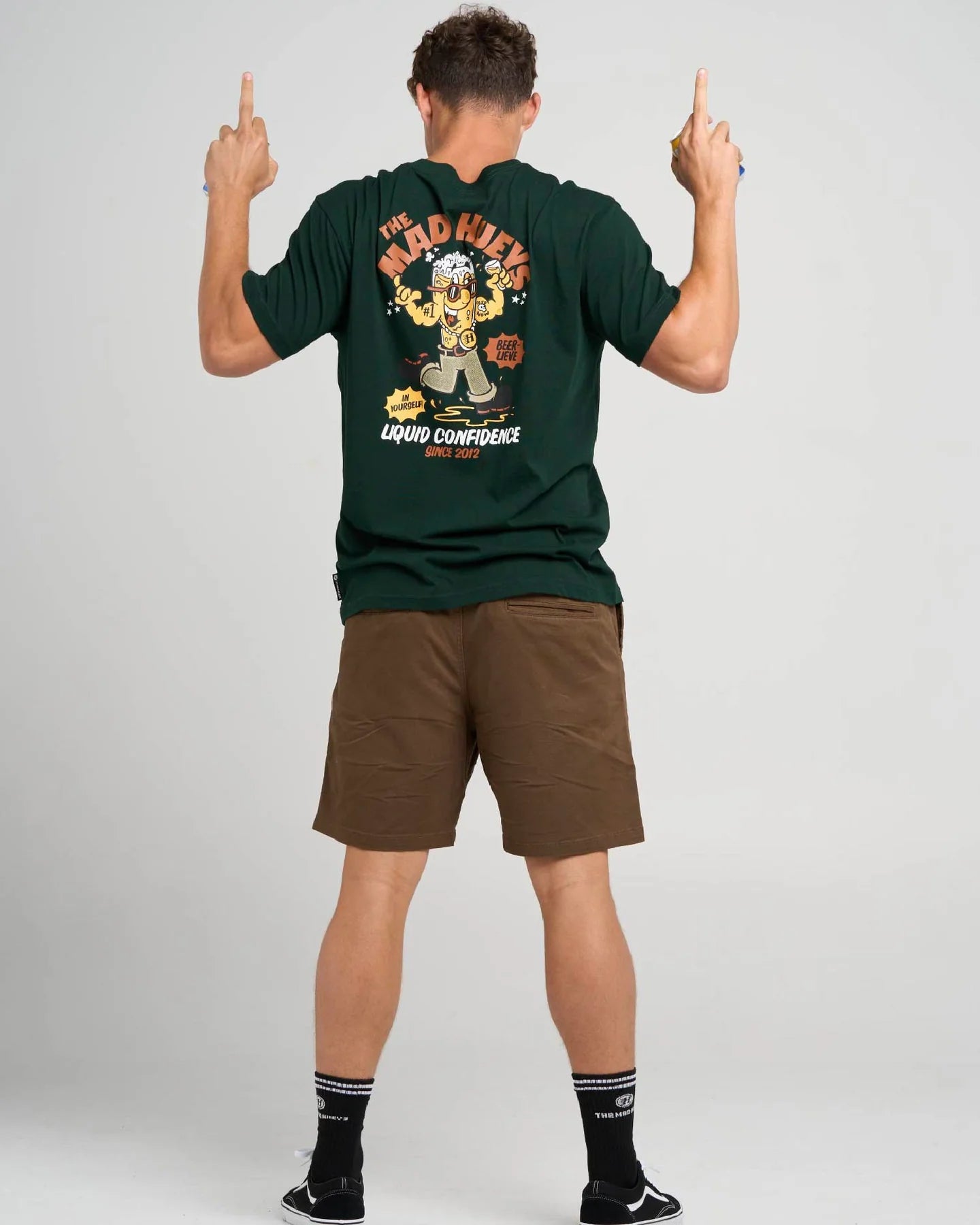 THE MAD HUEYS LIQUID CONFIDENCE SS TEE