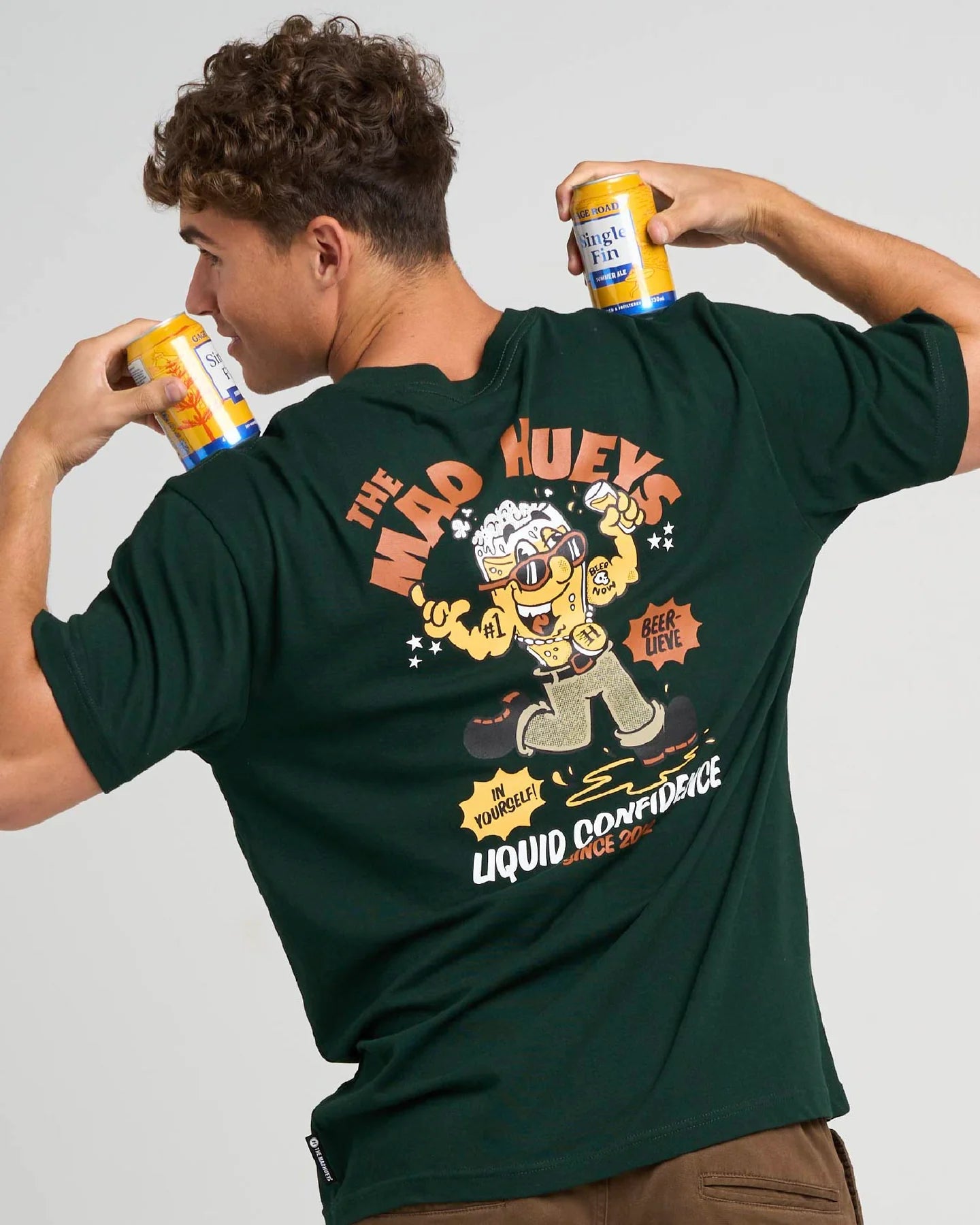 THE MAD HUEYS LIQUID CONFIDENCE SS TEE