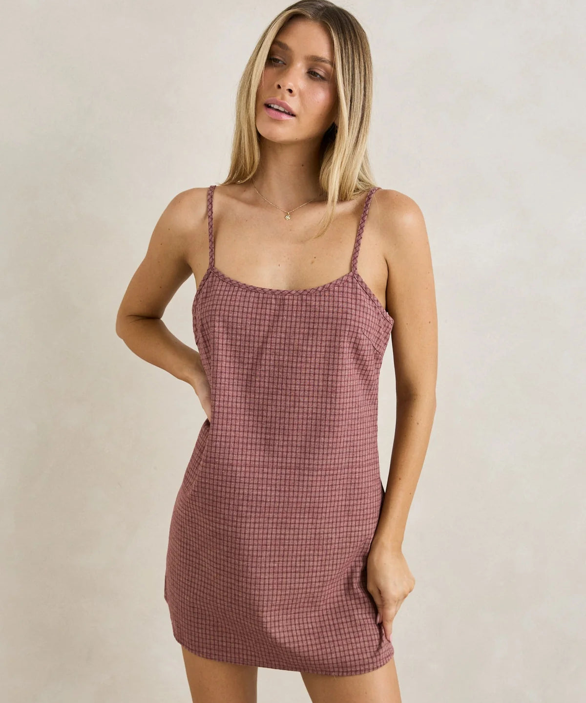 lucy-check-slip-mini-dress-rust2.webp