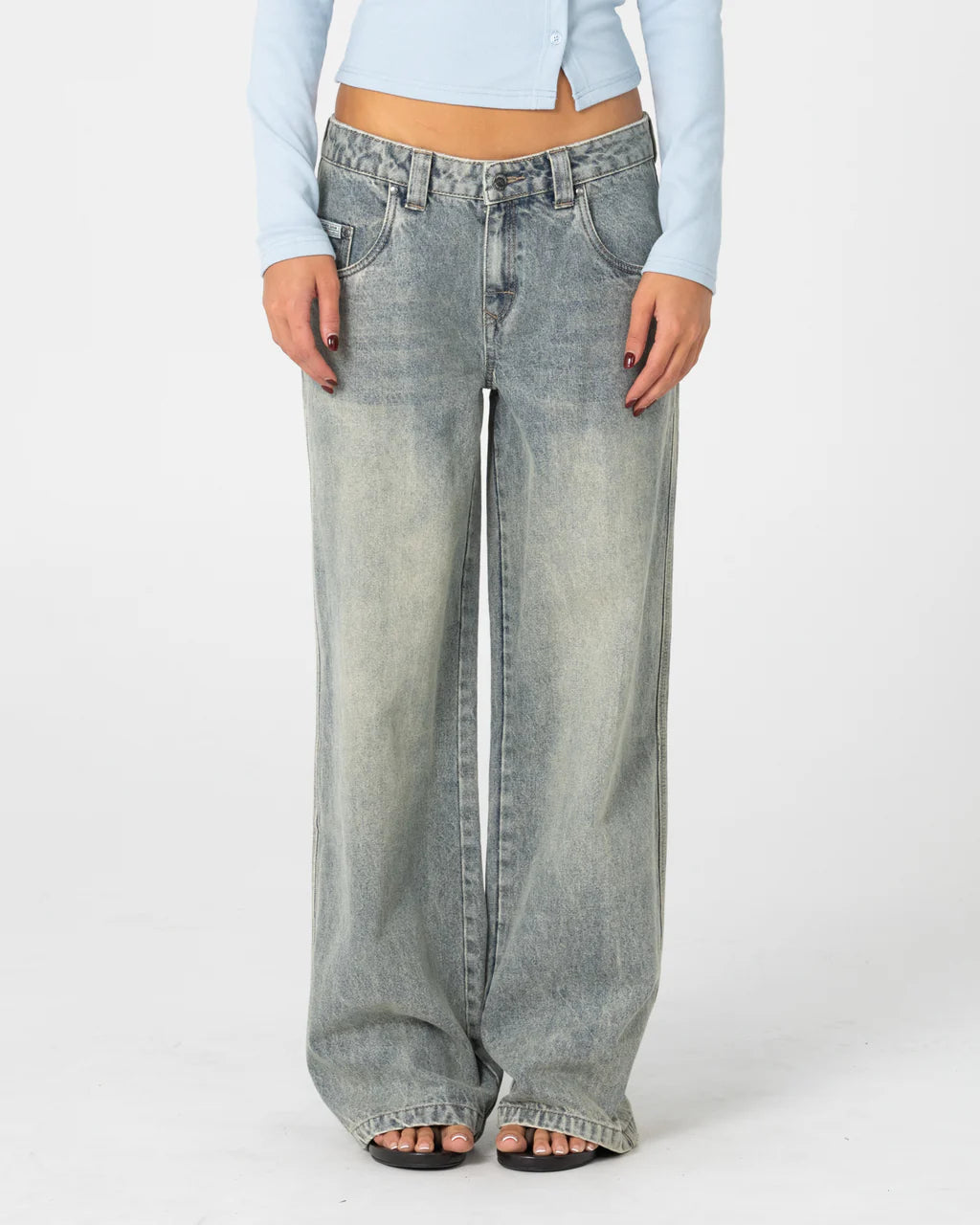 RUSTY LUCY LOOSE LOW RISE JEAN WOMENS DIRTY DAWG