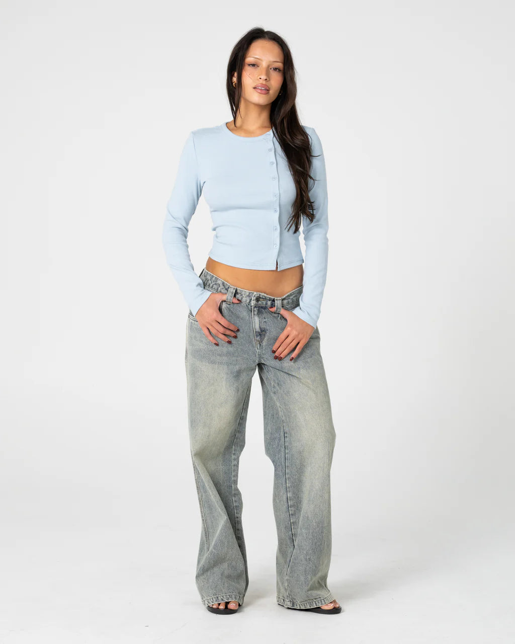 RUSTY LUCY LOOSE LOW RISE JEAN WOMENS DIRTY DAWG