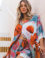 LUNA LANE THE BOSTON SHORTS – RESORT 25 – LIGHTWEIGHT RAYON ELASTIC WAIST SHORTS