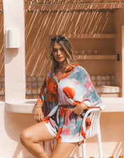 LUNA LANE THE BOSTON SHORTS – RESORT 25 – LIGHTWEIGHT RAYON ELASTIC WAIST SHORTS