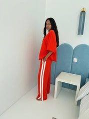 LUNA LANE THE MARLEY PANTS – WOMENS FRENCH TERRY WIDE LEG PANTS