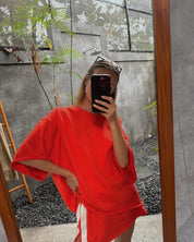 LUNA LANE THE MASON TEE – WOMENS OVERSIZED FRENCH TERRY TEE