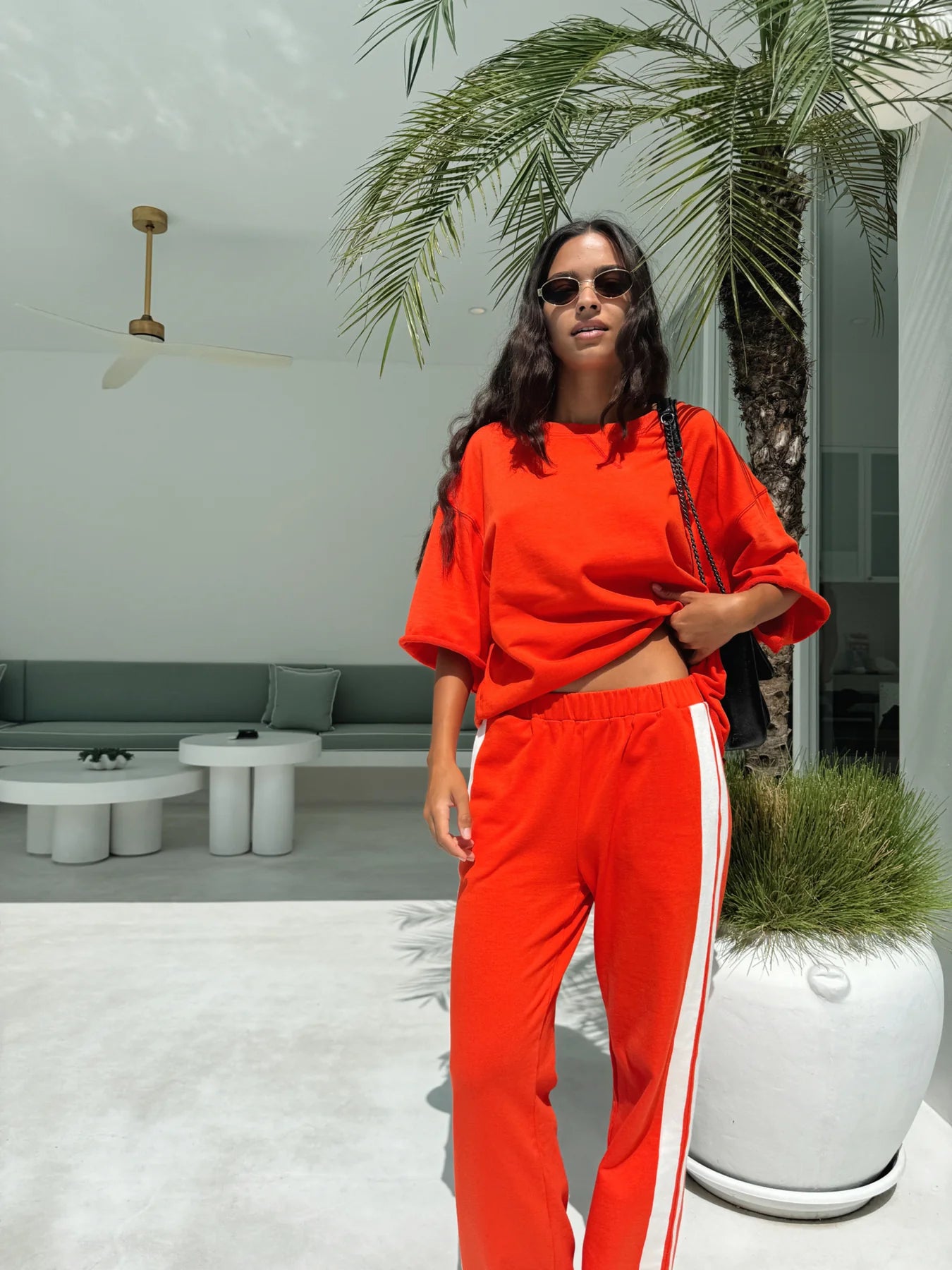 LUNA LANE THE MASON TEE – WOMENS OVERSIZED FRENCH TERRY TEE