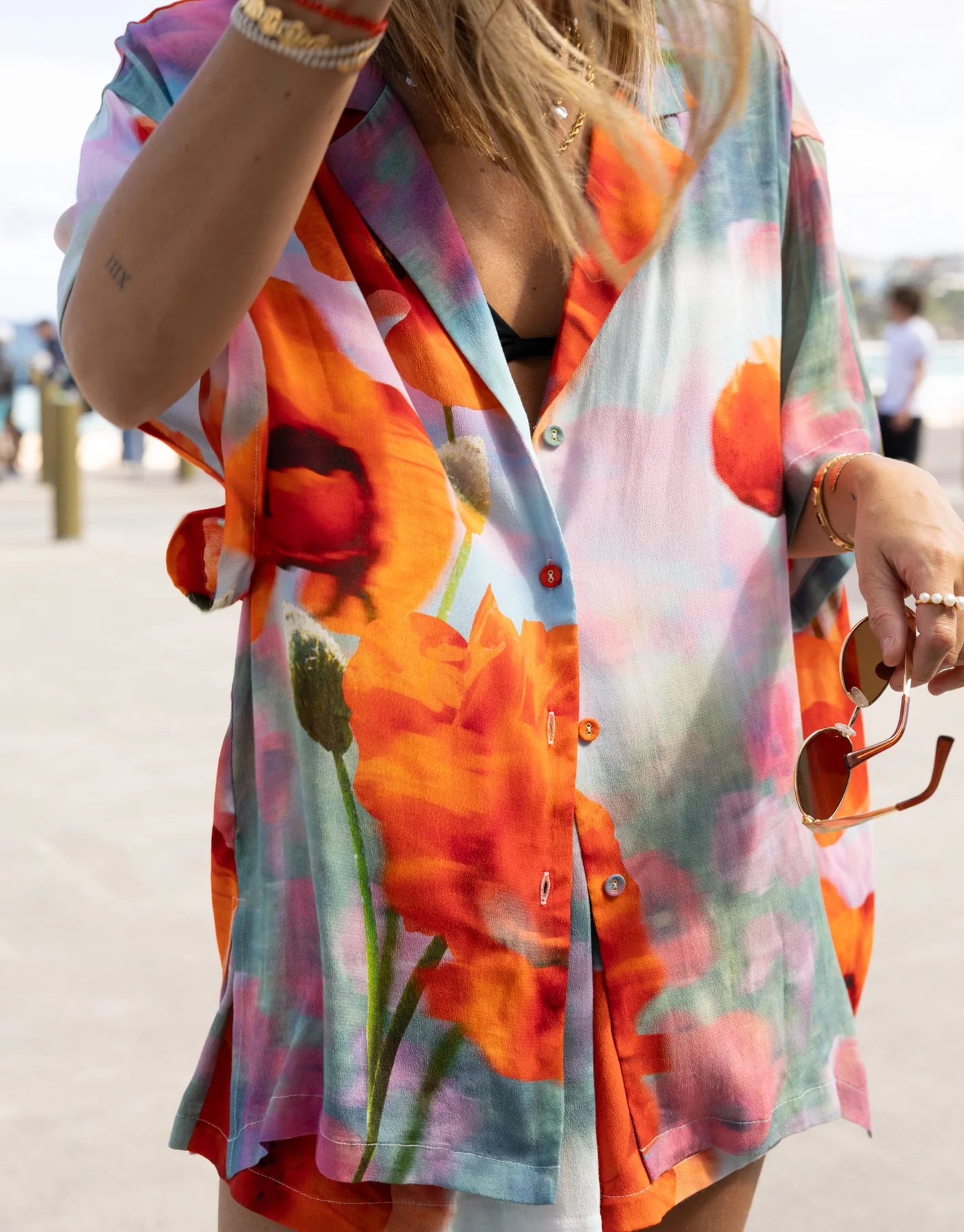 LUNA LANE THE RILEY SHIRT – RESORT 25 – RELAXED OVERSIZED VISCOSE RAYON SHIRT