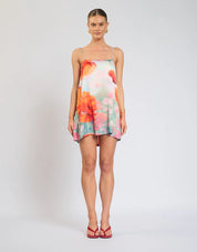 LUNA LANE THE RIO MINI DRESS – RESORT 25 – VISCOSE SATIN CREPE ADJUSTABLE STRAPS