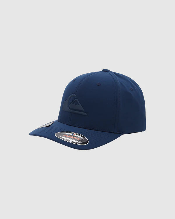 QUIKSILVER AMPED UP FLEXFIT CAP – NAVY BLAZER