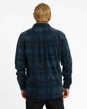QUIKSILVER NORTH SEA EXPEDITION III LONG SLEEVE SHIRT MIDNIGHT NAVY