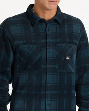 QUIKSILVER NORTH SEA EXPEDITION III LONG SLEEVE SHIRT MIDNIGHT NAVY