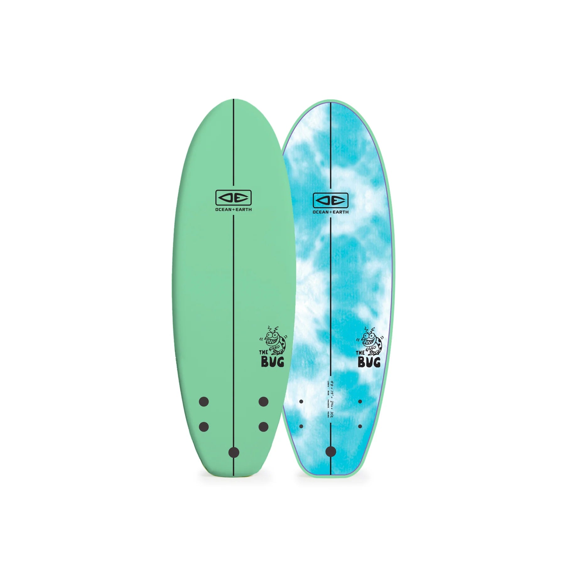 OCEAN & EARTH BUG 4'8 SOFTBOARD – SPEARMINT