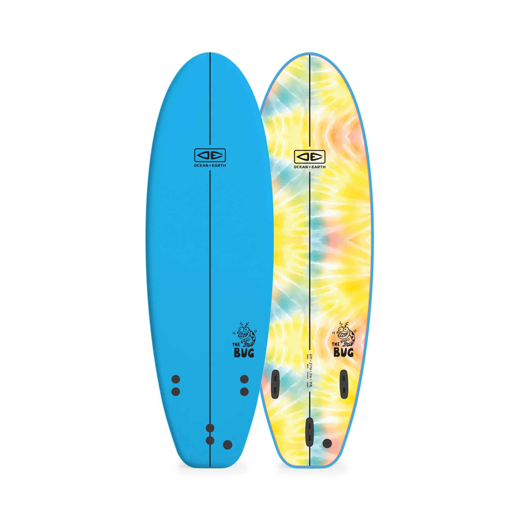 OCEAN & EARTH BUG 6'0 SOFTBOARD – BLUE