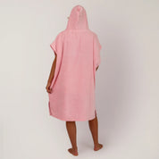 OCEAN & EARTH LADIES HOODED PONCHO – COTTON CANDY