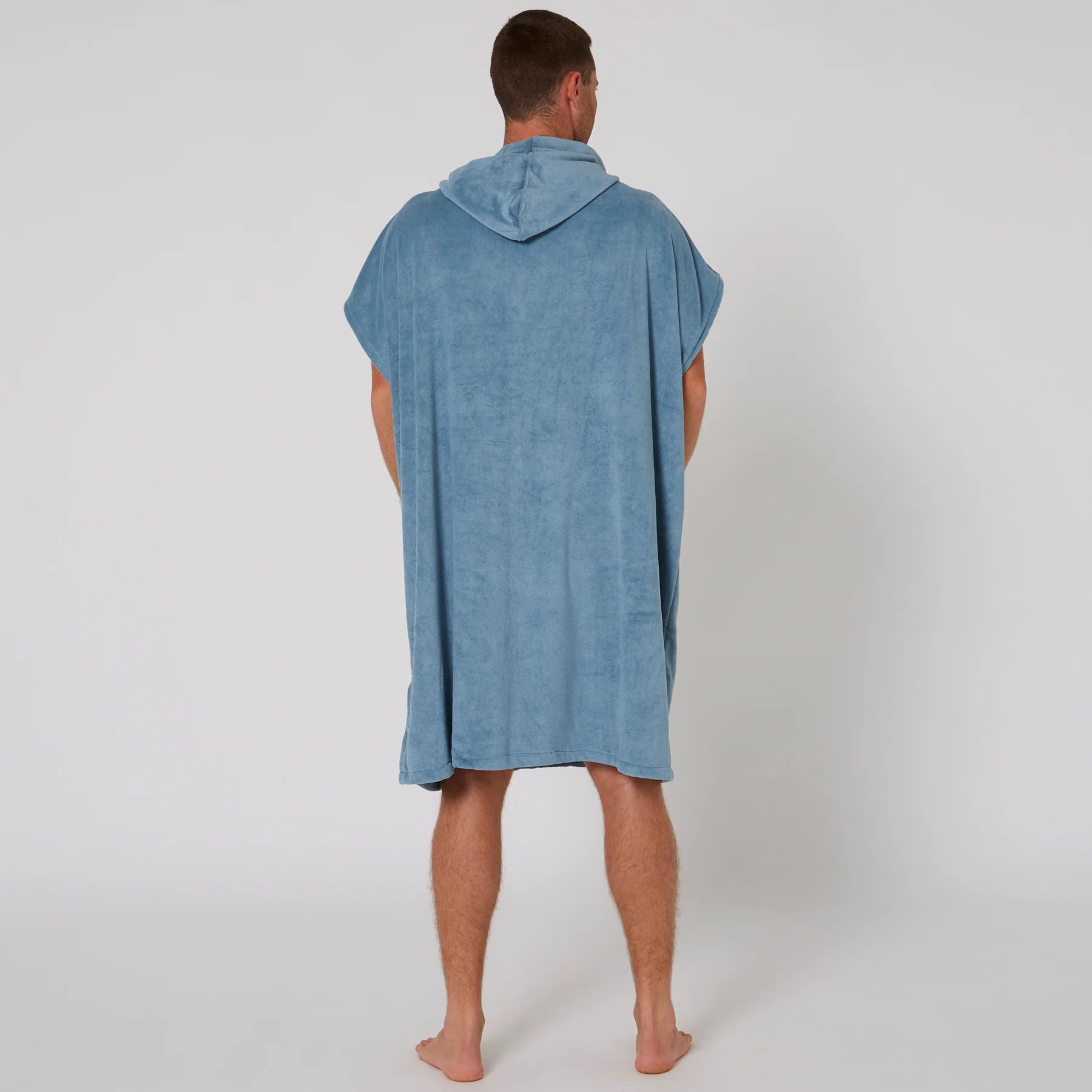 OCEAN & EARTH MENS SURF ESSENTIAL HOODED PONCHO – PETROL