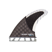 OCEAN & EARTH OE3 SPEED THRUSTER SINGLE TAB FINS BLACK
