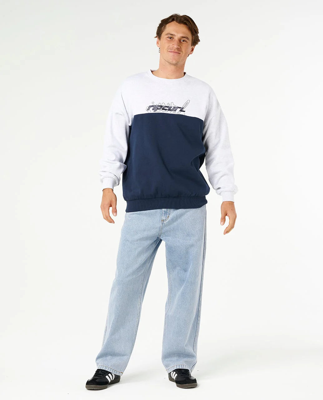 RIP CURL PANEL BEATER CREW – SPORTS MARLE