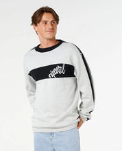 RIP CURL PANEL BEATER KNIT CREW – GREY MARLE