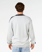 RIP CURL PANEL BEATER KNIT CREW – GREY MARLE
