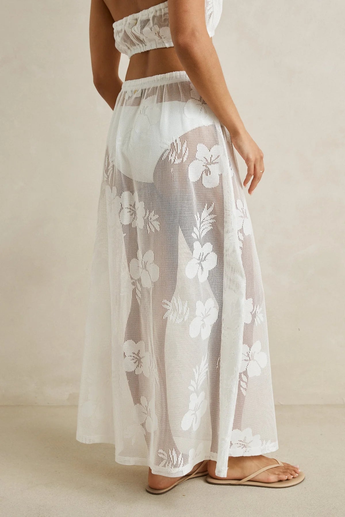 RHYTHM PARADISE MAXI SKIRT – WOMENS COASTAL A-LINE MAXI SKIRT