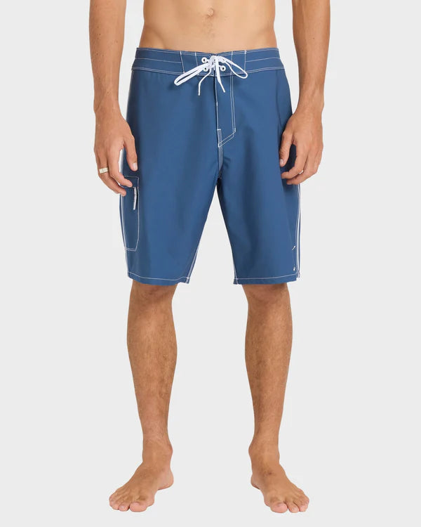 BILLABONG PIPED PRO MENS 20 INCH BOARDSHORTS DARK DENIM SURF SHORTS