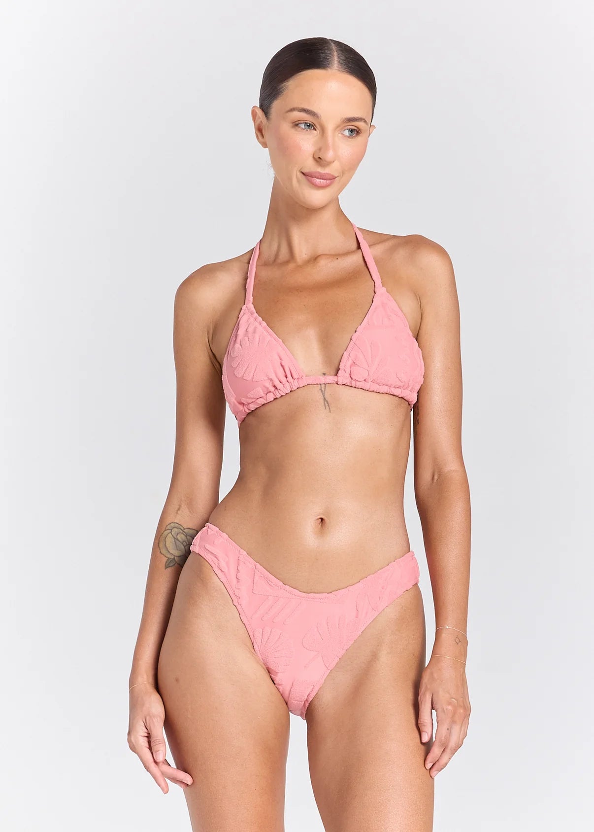 POOLSIDE PARADISO MAI TAI HOLIDAY BIKINI TOP – ROSE