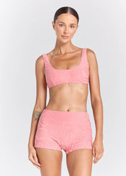 POOLSIDE PARADISO MAI TAI SURF BIKINI BOTTOM – ROSE