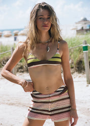 POOLSIDE PARADISO MOJITO KNIT EVERYDAY SHORT – SUNRISE