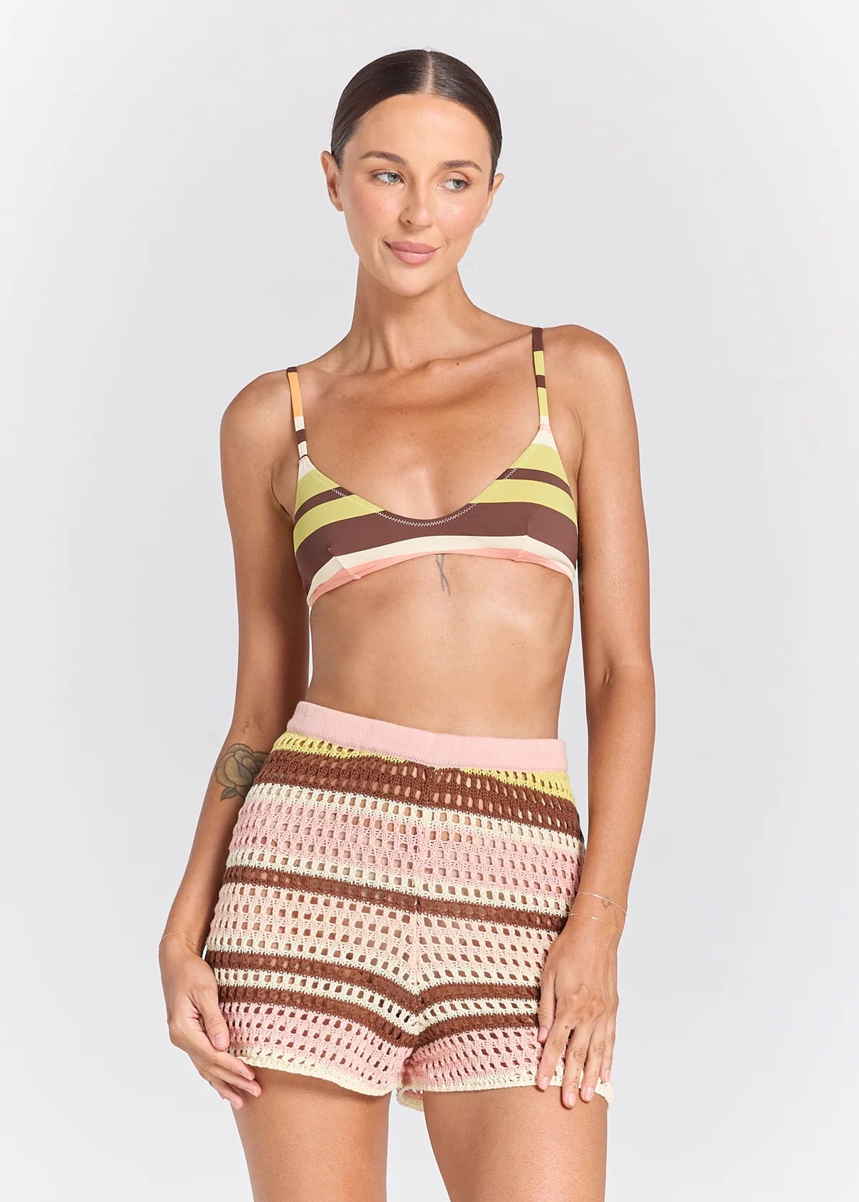 POOLSIDE PARADISO MOJITO KNIT EVERYDAY SHORT – SUNRISE