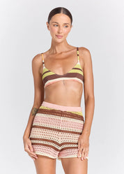 POOLSIDE PARADISO MOJITO KNIT EVERYDAY SHORT – SUNRISE