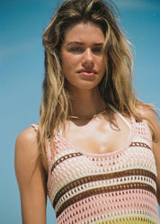 POOLSIDE PARADISO MOJITO KNIT SUNDREAMER DRESS – SUNRISE