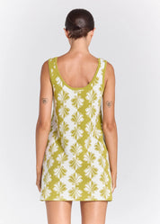 POOLSIDE PARADISO SHELBORNE KNIT SUNDREAMER DRESS – PALM