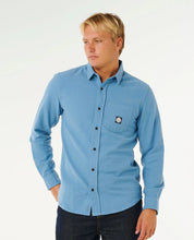 RIP CURL PREMIUM SURF LONG SLEEVE SHIRT BLUEFIN