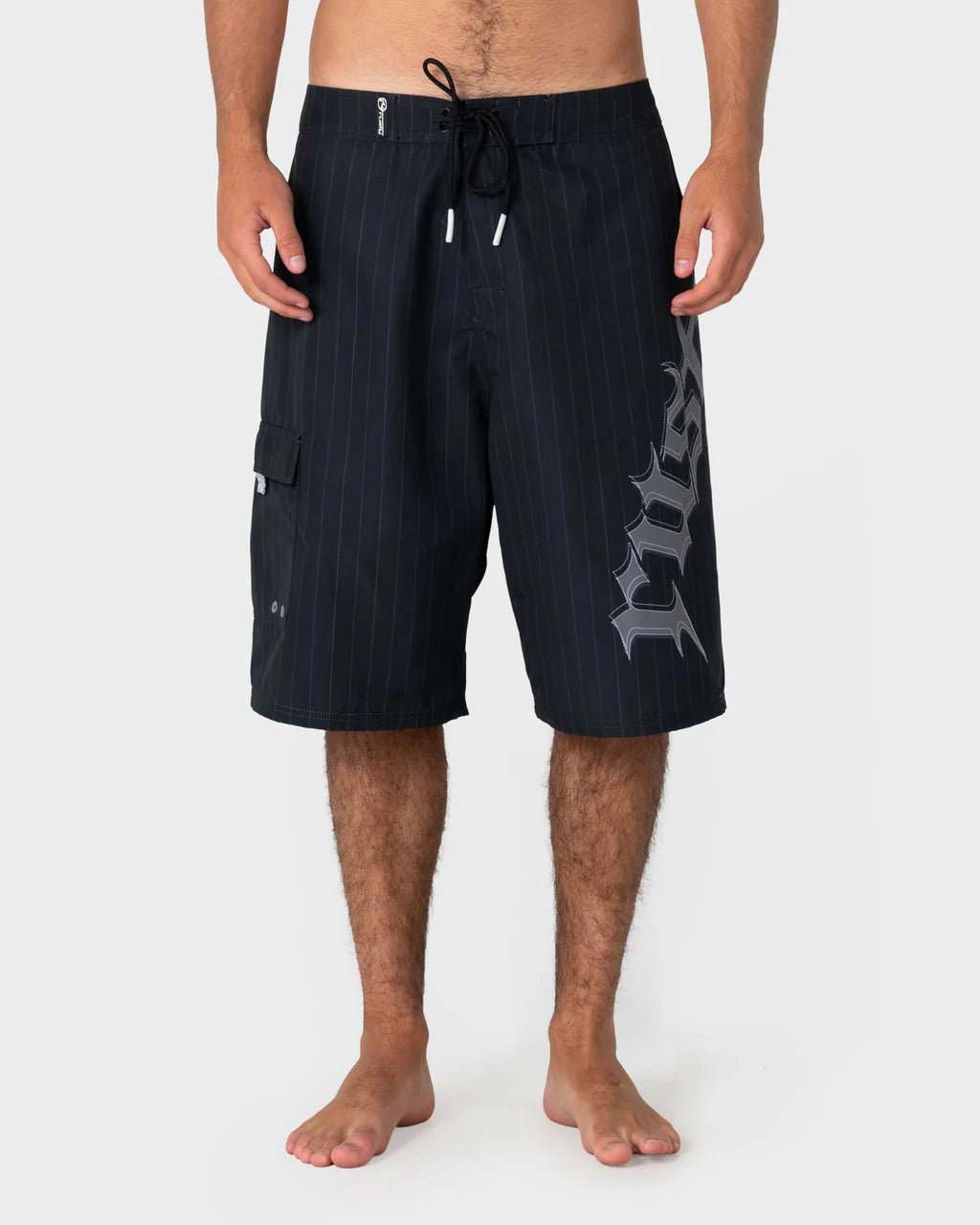 RUSTY PRIMAL RIOT 24 INCH BOARDSHORT MENS BLACK