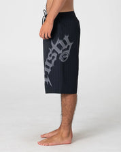 RUSTY PRIMAL RIOT 24 INCH BOARDSHORT MENS BLACK